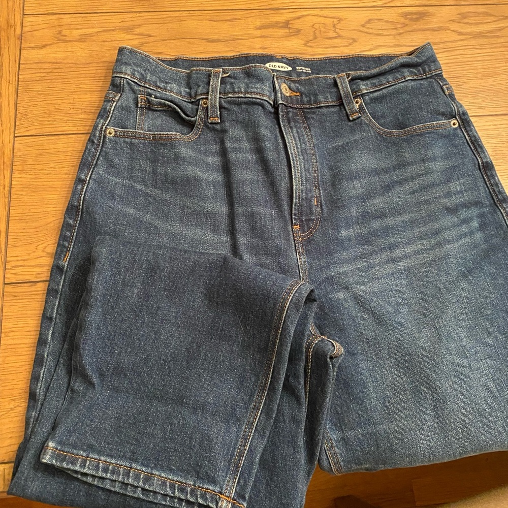 Old navy extra high rise boyfriend jean (never worn!)